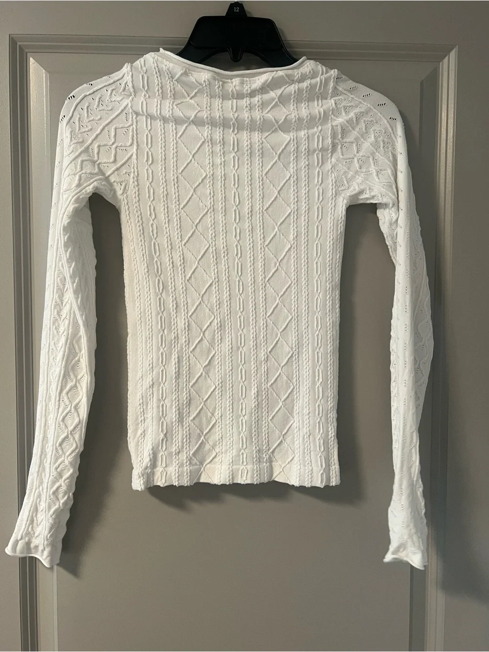 Free People - So Soft Seamless Modal Cable Long Sleeve - XS/S